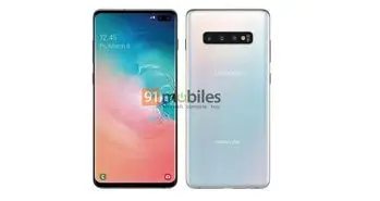 رندر رسمی گلکسی S10 پلاس سامسونگ لو رفت!