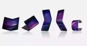 گوشی انعطاف پذیر TCL تبدیل به ساعت هوشمند می شود!