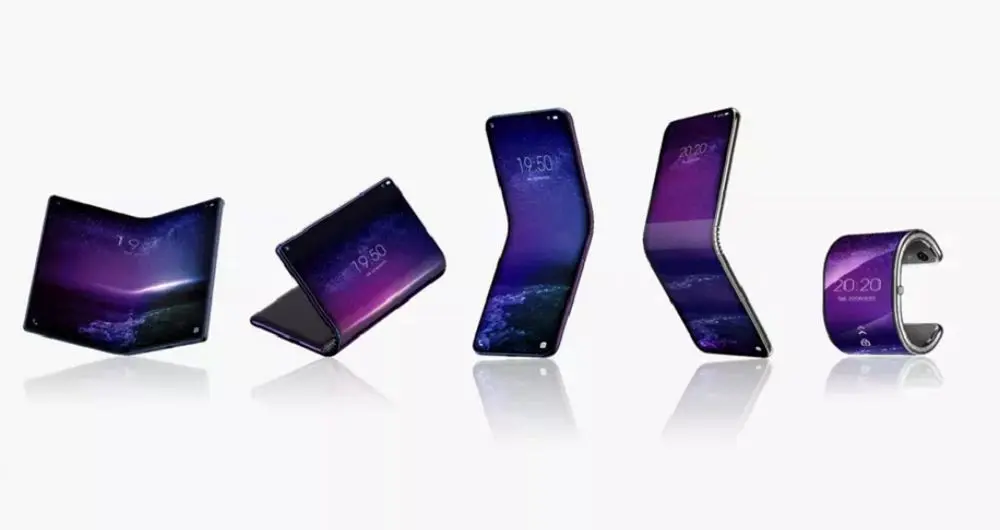گوشی انعطاف پذیر TCL تبدیل به ساعت هوشمند می شود!
