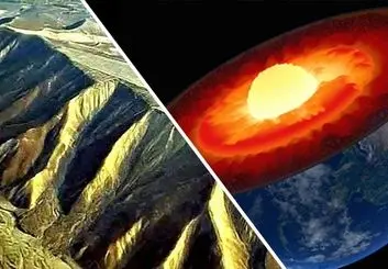 کشف کوه های بزرگ در عمق ۶۶۰ کیلومتری سطح زمین!