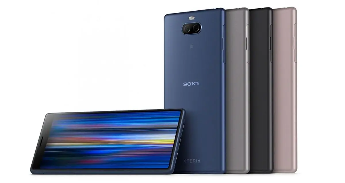 سونی از گوشی های اکسپریا 10 و اکسپریا 10 پلاس پرده برداشت