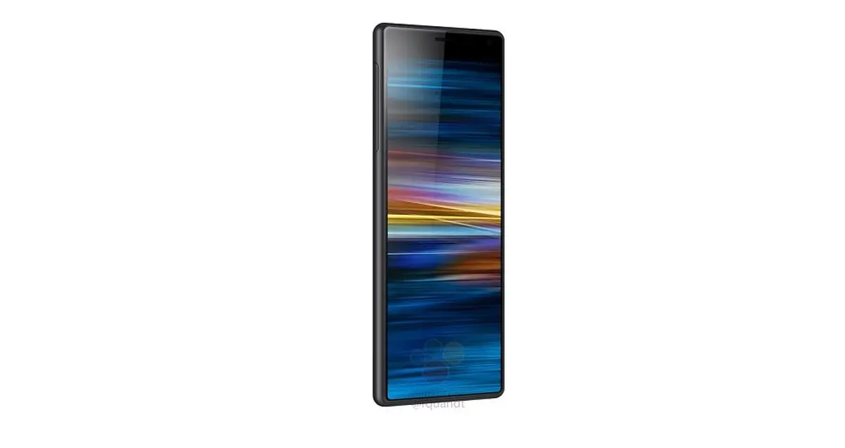 رندرهای سونی اکسپریا XA3 به نسبت تصویر 21:9 نمایشگر اشاره می کند