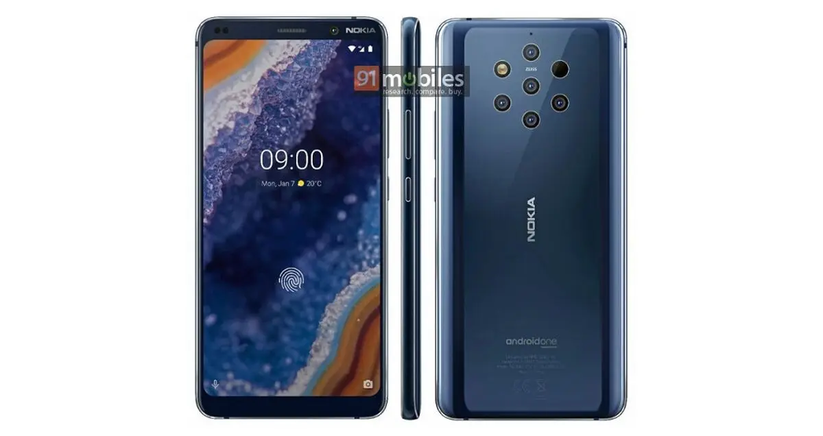 تصاویر واقعی نوکیا 9 PureView منتشر شد