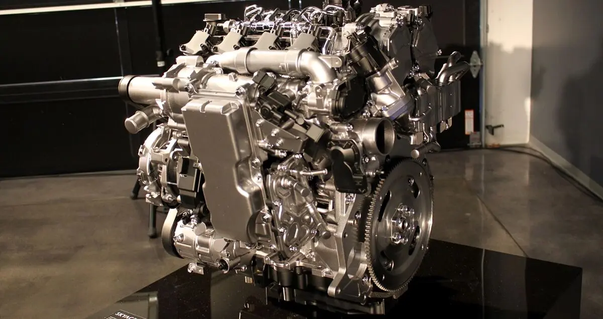 مشخصات موتور Skyactiv-X مزدا به قدرت 178 اسب بخاری آن اشاره می کند
