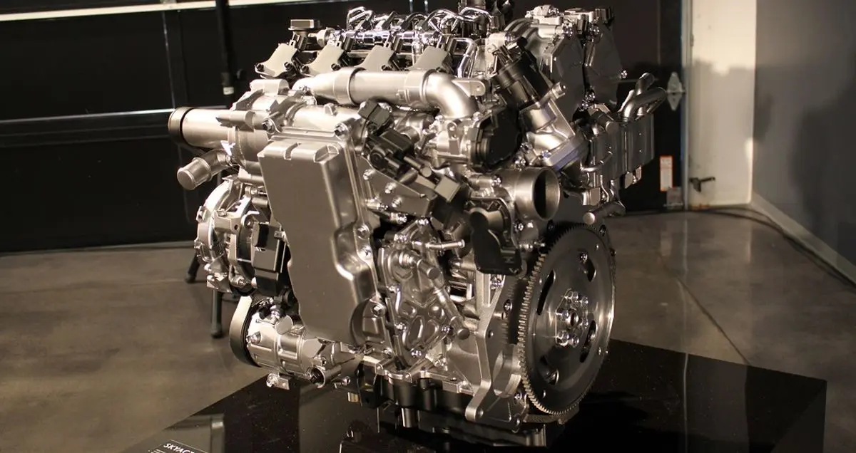 مشخصات موتور Skyactiv-X مزدا به قدرت 178 اسب بخاری آن اشاره می کند