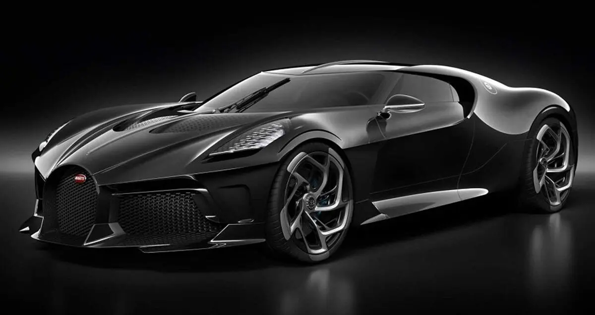 بوگاتی La Voiture Noire از راه رسید؛ گران ترین خودروی جدید در تاریخ!