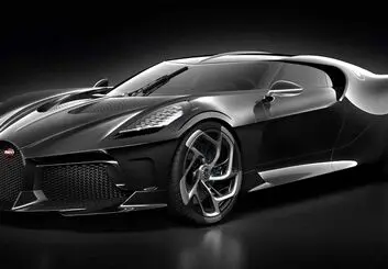 بوگاتی La Voiture Noire از راه رسید؛ گران ترین خودروی جدید در تاریخ!