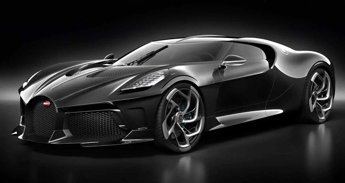 بوگاتی La Voiture Noire از راه رسید؛ گران ترین خودروی جدید در تاریخ!