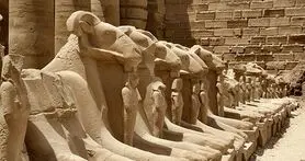 کشف مجسمه ابوالهول 3350 ساله در مصر!