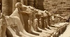 کشف مجسمه ابوالهول 3350 ساله در مصر!
