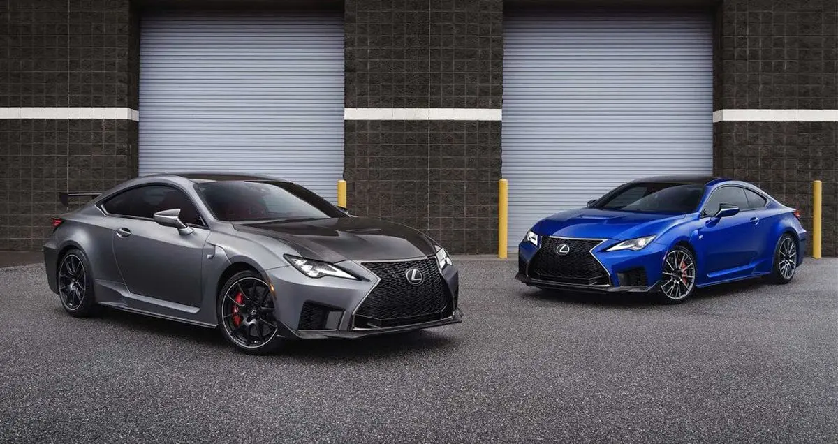قیمت لکسوس RC F مدل 2020 به صورت رسمی اعلام شد