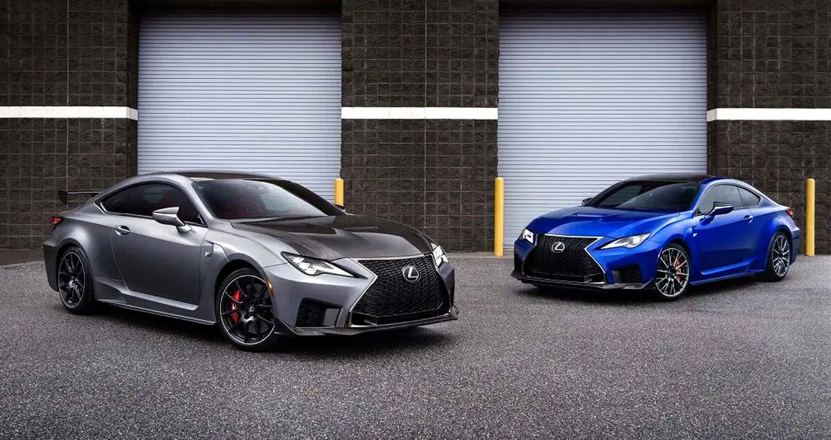 قیمت لکسوس RC F مدل 2020 به صورت رسمی اعلام شد