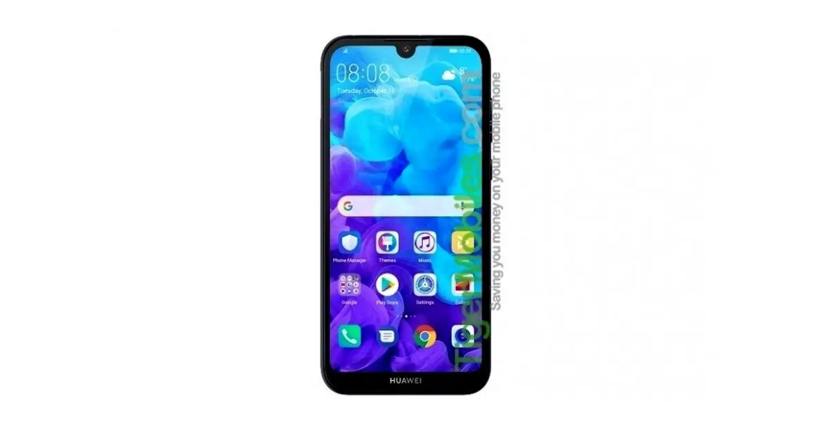 مشخصات و رندر هواوی Y5 مدل 2019 به اینترنت راه پیدا کرد