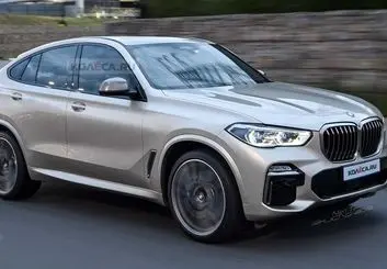 رندرهای نسل جدید بی ام و X6 به اینترنت راه پیدا کرد