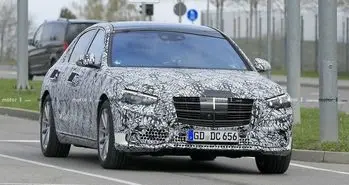 تصاویر مخفیانه مدل 2021 مرسدس بنز کلاس S منتشر شد