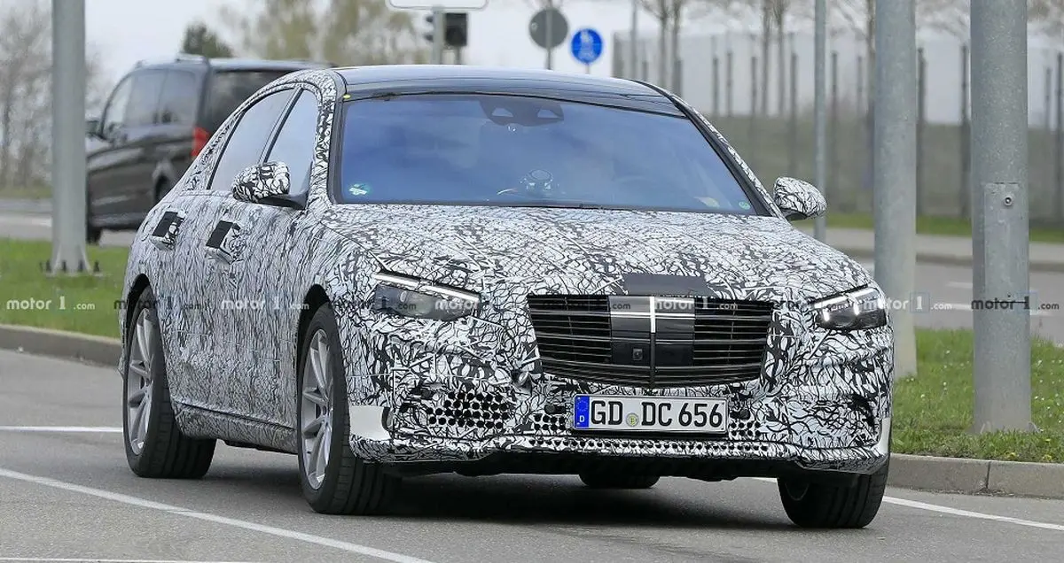 تصاویر مخفیانه مدل 2021 مرسدس بنز کلاس S منتشر شد