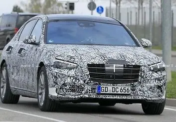 تصاویر مخفیانه مدل 2021 مرسدس بنز کلاس S منتشر شد