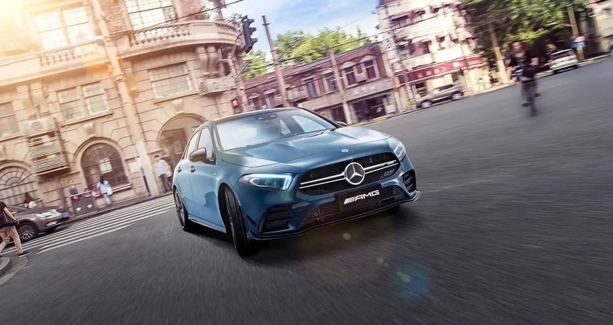 مرسدس - ای‌ام‌جی A35L از راه رسید