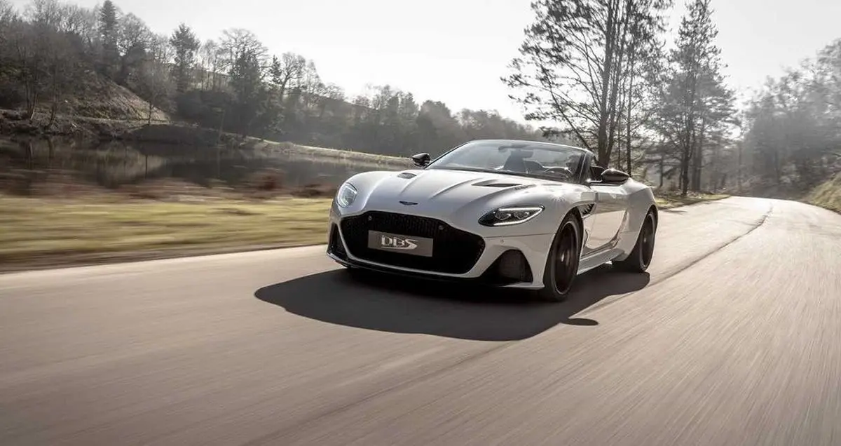 استون مارتین DBS سوپرلگرا ولانته از راه رسید