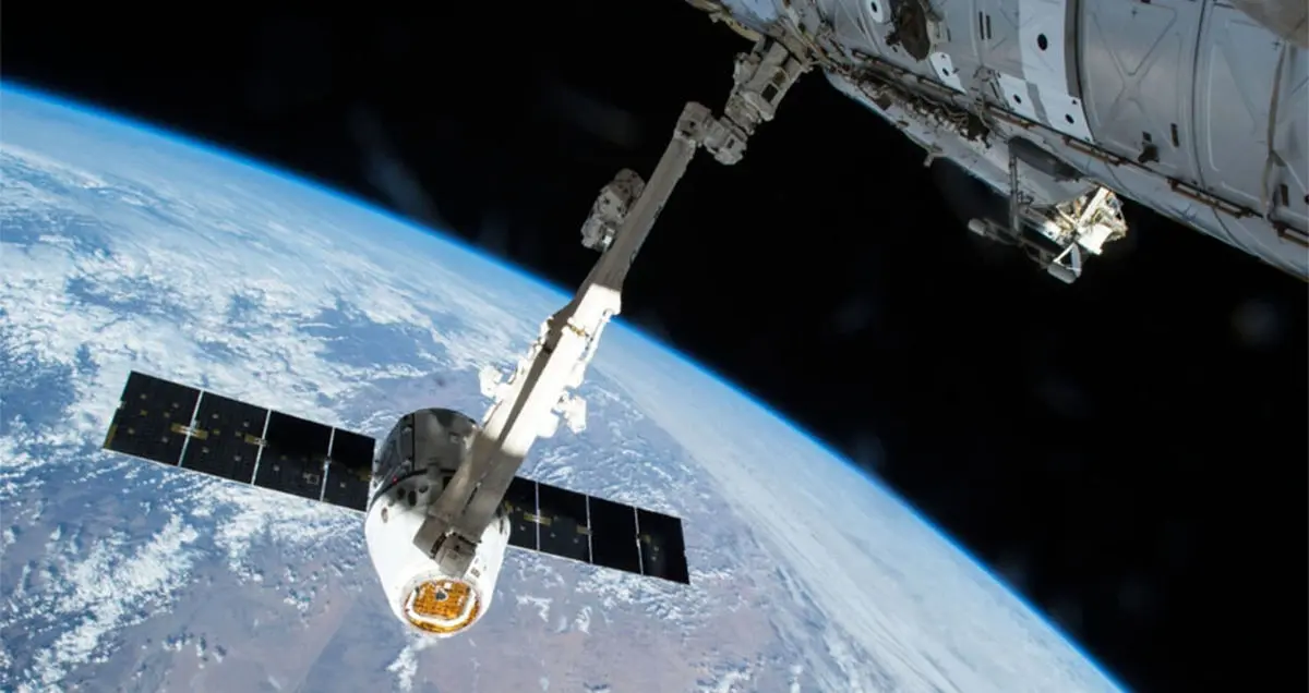 کپسول دراگون SpaceX پس از چند روز تاخیر به ایستگاه فضایی ISS رسید