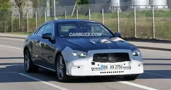 تصاویر مخفیانه مرسدس بنز کلاس E کوپه به اینترنت راه پیدا کرد