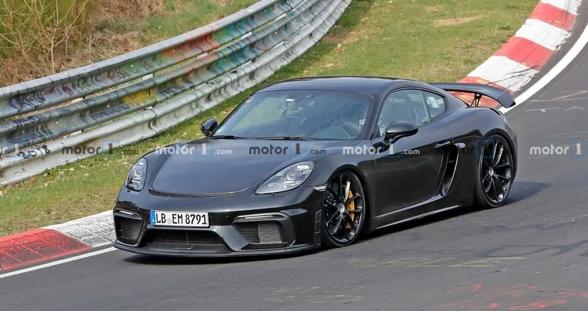 پورشه کیمن GT4 مدل 2020 در تصاویر مخفیانه به نمایش گذاشته شد