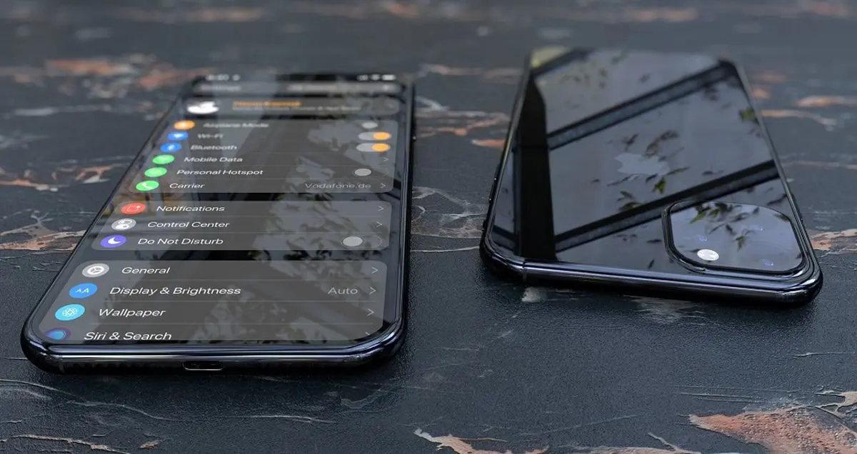 رندر آیفون های 2019 مجهز به سیستم عامل iOS 13 منتشر شد