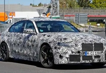 تصاویر نمونه آزمایشی بی ام و M3 مدل 2020 منتشر شد