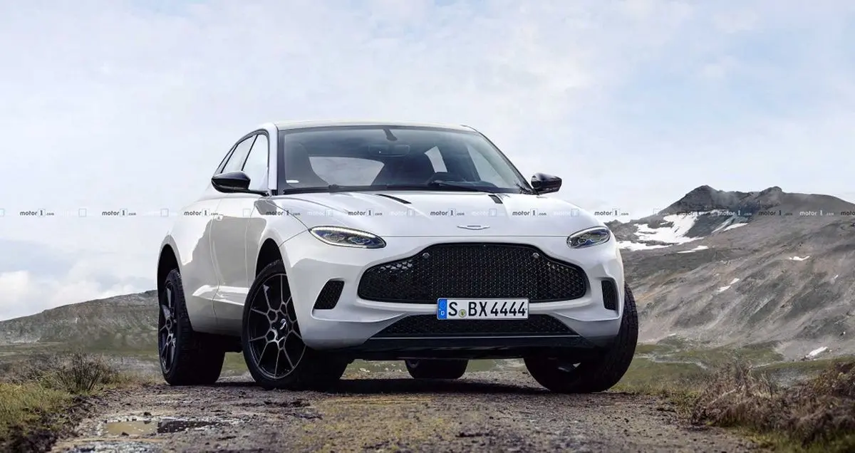 رندر استون مارتین DBX به اینترنت راه پیدا کرد