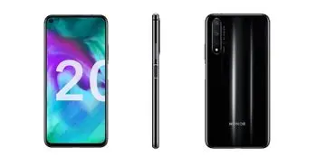 آنر 20 به صورت رسمی معرفی شد؛ حفره درون نمایشگر و دوربین اصلی چهارگانه