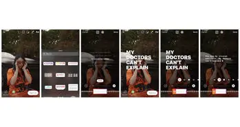 تایپوگرافی به بخش موزیک استوری اینستاگرام اضافه شد!