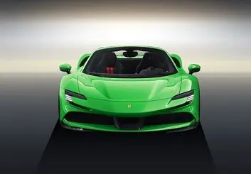 رندرهای فراری SF90 اسپایدر منتشر شد