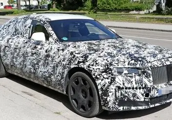 انتشار تصاویر مخفیانه از نسل آینده رولزرویس گوست