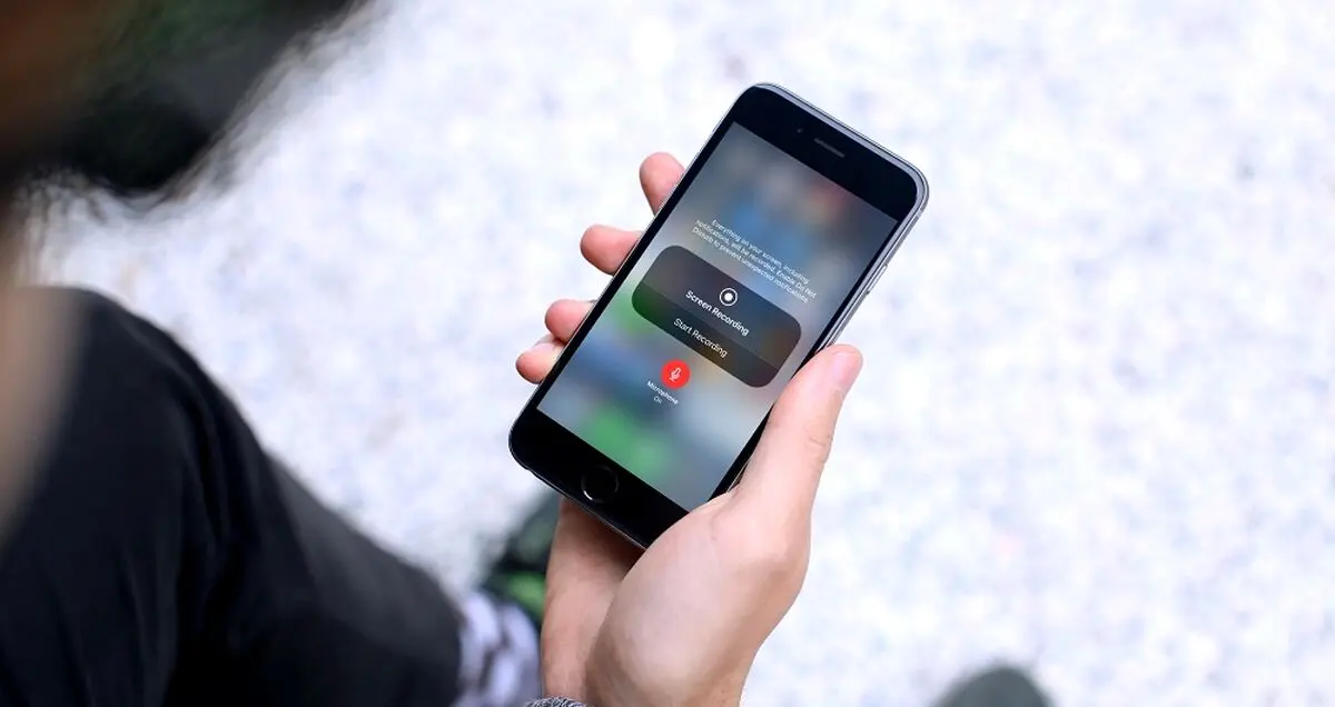 آموزش ضبط فیلم از صفحه نمایش آیفون در iOS 11 و iOS 12
