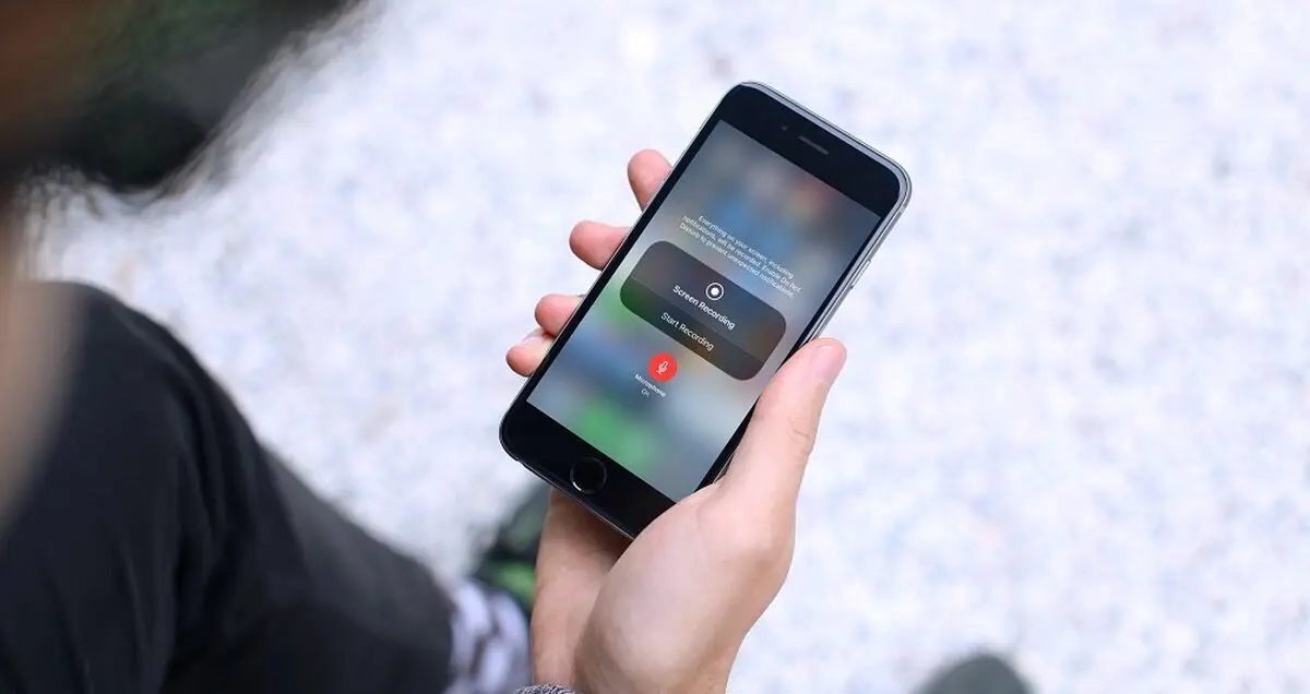 آموزش ضبط فیلم از صفحه نمایش آیفون در iOS 11 و iOS 12