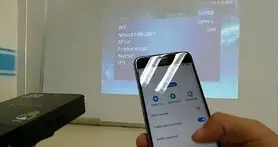 آموزش اتصال گوشی اندرویدی به پروژکتور