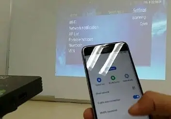 آموزش اتصال گوشی اندرویدی به پروژکتور