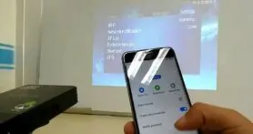 آموزش اتصال گوشی اندرویدی به پروژکتور