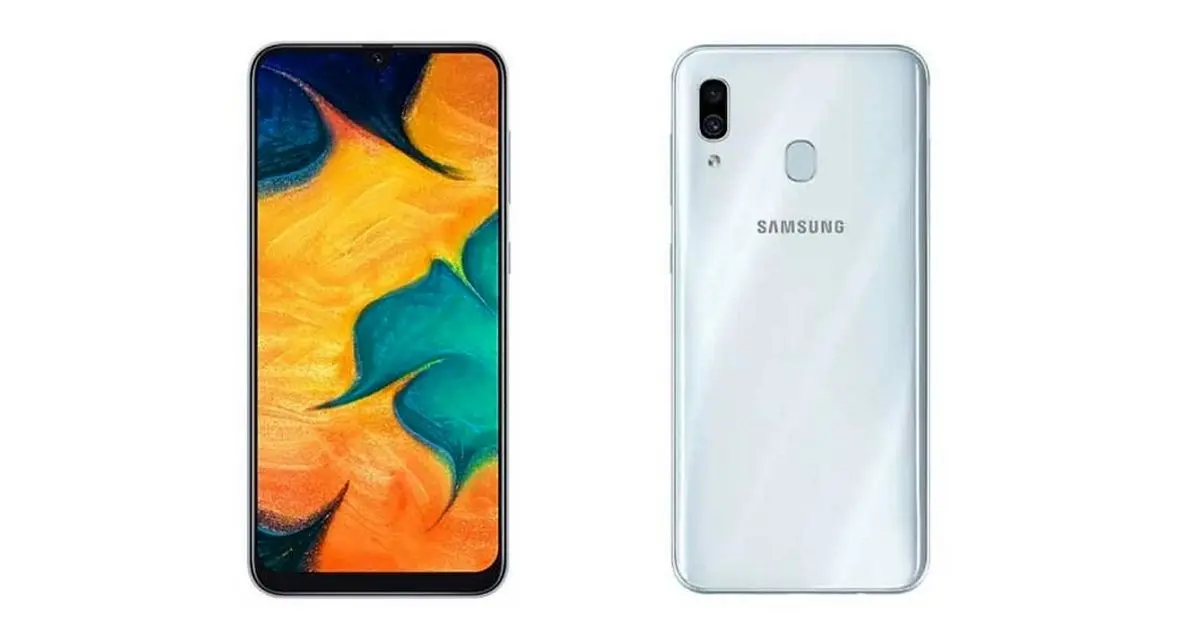 سامسونگ گلکسی A30 با رنگ سفید وارد بازار هند شد