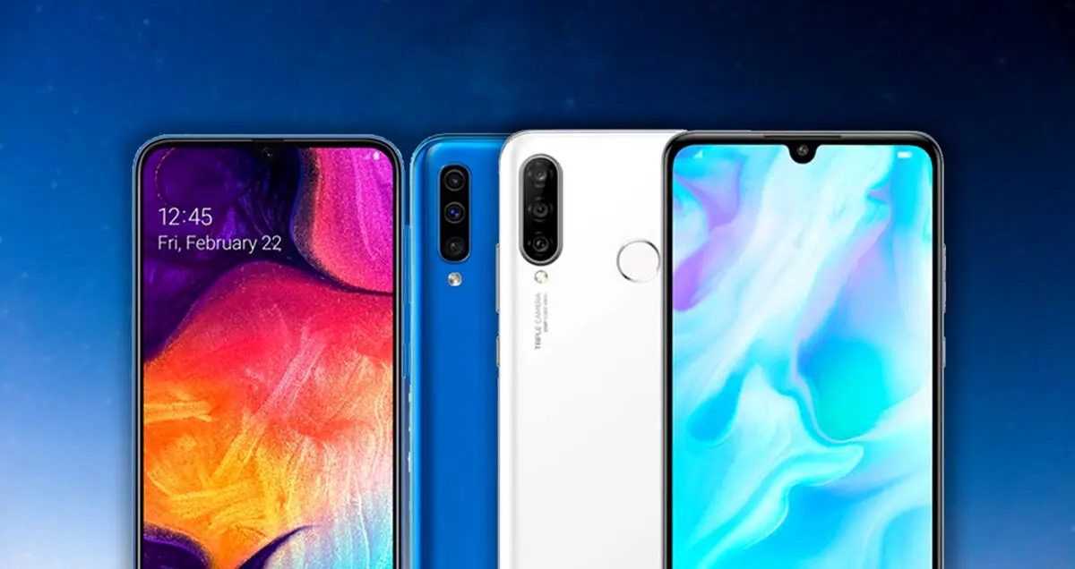 مقایسه گوشی هواوی P30 Lite و سامسونگ گلکسی A50