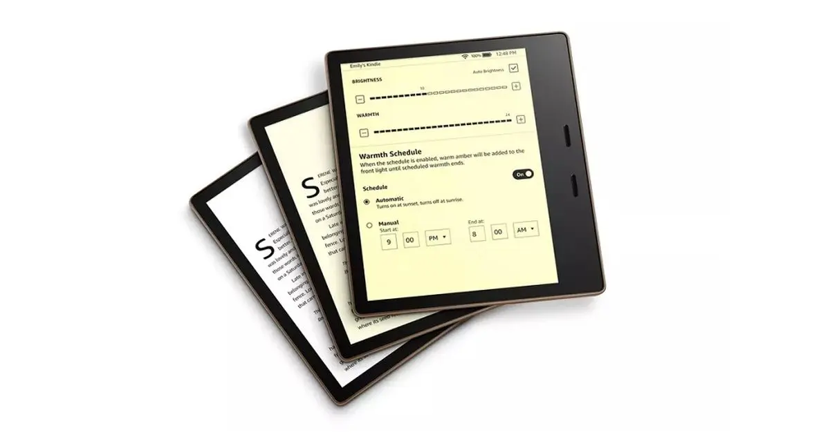 نسل جدید کتابخوان آمازون کیندل اوسیس معرفی شد