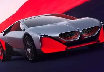 بی‌ام‌و Vision M Next از راه رسید؛ یک خودروی مفهومی جذاب!