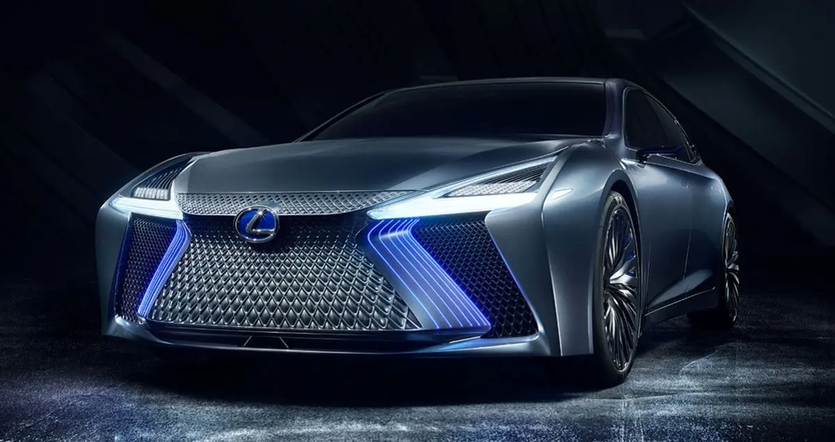 رونمایی از خودروی مفهومی الکتریکی لکسوس در نمایشگاه خودروی توکیو