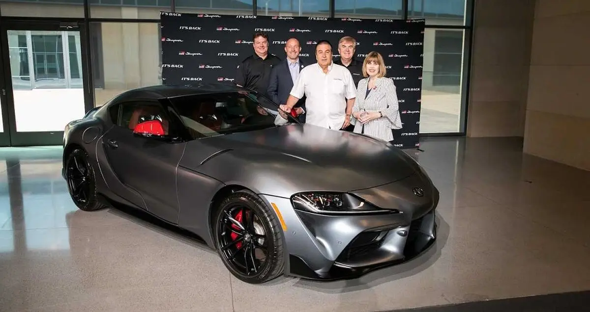 اولین تویوتا سوپرا به صاحب آن تحویل داده شد