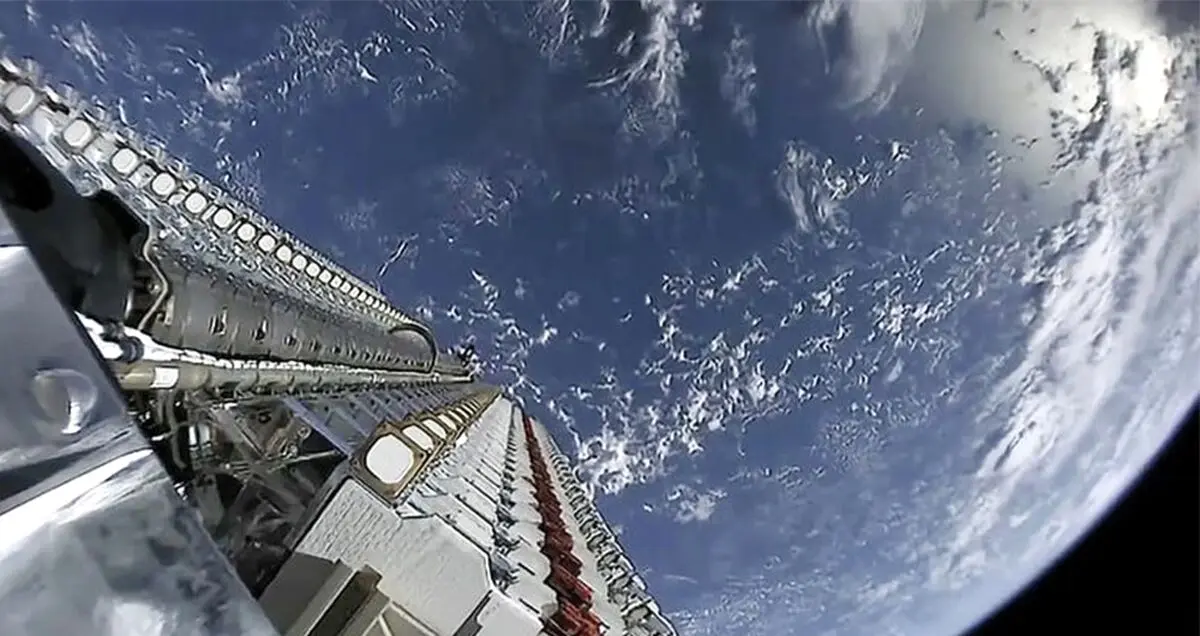 شبکه ماهواره ای استارلینک شرکت SpaceX آماده آزمایش است