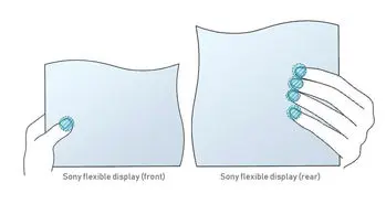 صفحه نمایش منعطف با حسگرهای داخلی؛ ابتکاری دیگر از شرکت سونی