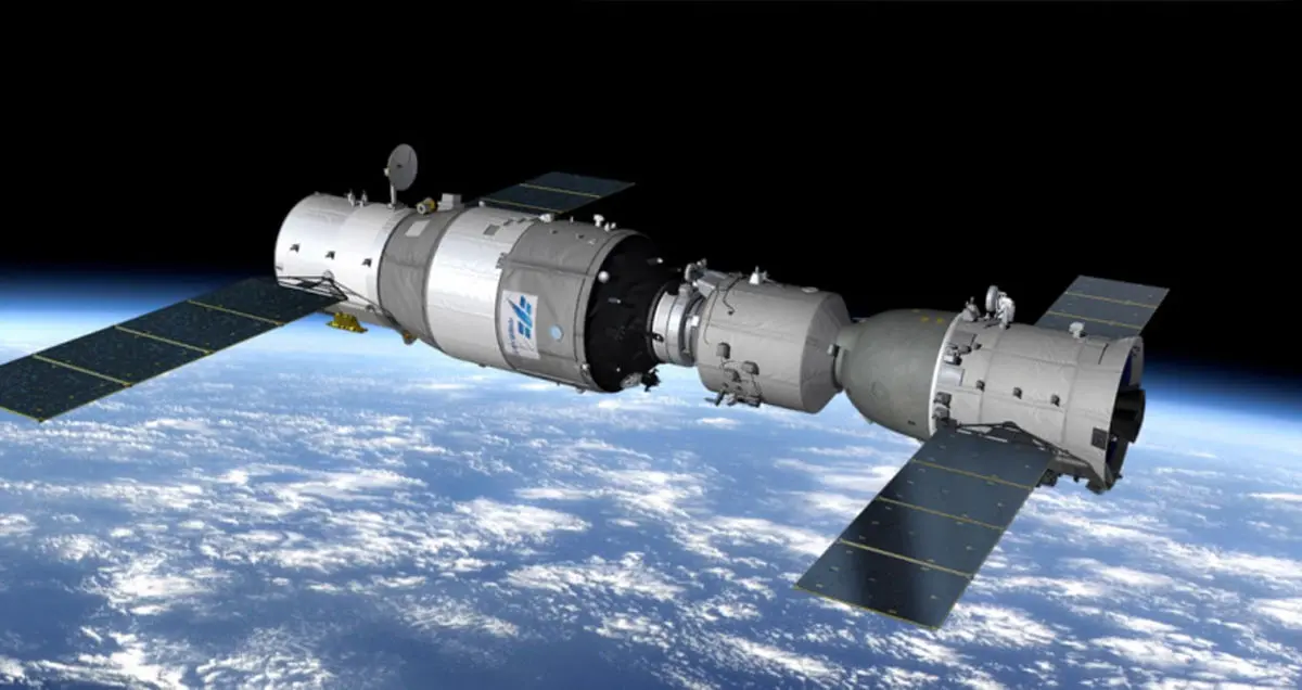 ایستگاه فضایی تیانگونگ ۲ پس از گذشت سه سال از مدار خارج شد