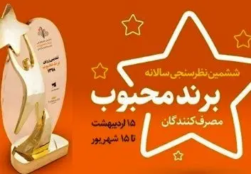 برگزاری گسترده ترین نظرسنجی مردمی برای انتخاب برندهای محبوب سال 1398