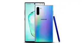 گوشی نوت ۱۰ پلاس 5G در یک تصویر جدید به نمایش گذاشته شد