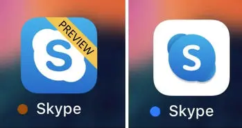 مایکروسافت از آیکون جدید اسکایپ برای اندروید و iOS رونمایى کرد